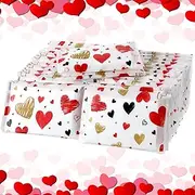 Pocket Pack Facial Tissue 3 Ply Paper Tissues Travel Size Pocket Tissues for Valentine's Day Holiday Party Supplies, Everyday Use (25 Packs)