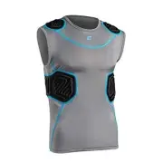 CHAMPRO Men's Standard Bull Rush Football Compression Shirt with Integrated...