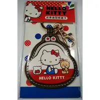 在飛比找蝦皮購物優惠-[全新現貨] Hello Kitty 皮革造型悠遊卡,鑰匙圈
