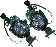 Accessories 2x Front Fog Lights Driving Lamp Fit For Mitsubishi for Montero for Pajero 1998-2000 Replace