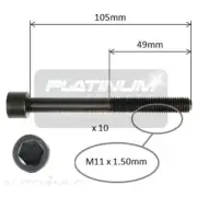 Engine Cylinder Head Bolt Set for Ford Telstar TX5 AX AY 4cyl 2.0L FS 1992~1996 (for: Ford)