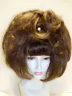 SIN CITY WIGS SHORT FLIRTY CUTE PAGE FULL & FLUFFY BODY VOLUME BANGS SEXY AUBURN