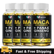 120/240/480PCS Maca Root Extract Capsules Enhance Sexual Health, High Potency