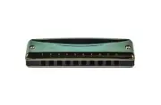 Suzuki Olive Series 10 Hole Diatonic Harmonica, Key of C, C-20-C