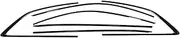 Car Window Weatherstrip Seal Strip Moulding Trim Belt Compatible for Audi A5 S5 RS5 2 Door Coupe 2017 2018 2019 2020 2021 2022 2023 2024
