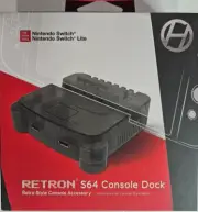 RETRON S64 Console Dock - Nintendo Switch/Nintendo Switch Lite *Brand New*