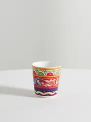 [Dolce & Gabbana] Dolce & Gabbana - Printed Porcelain Cup - Multi - One size One size Multi