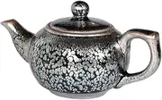 Teapot,Ceramic Teapot, Tea Pot 220ML Ceramic Teapot Retro Chinese Teapot Small Home Office Tea Set White Tea Black Tea Pu'er Tea Tea Room Tea Set (A)