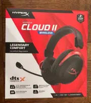 New - HyperX Cloud II Wireless Gaming Headset For PC, PS4/PS5, Nintendo Switch