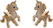 [WESIEVYA] Pair Unicorn Earrings for Women Fashion Minimalist Earrings for Girls Party Occasion