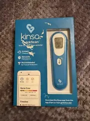 Kinsa Quickscan Bluetooth Thermometer Instant Non Contact Accurate App Store
