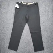 NEW Dockers Pants Mens 38x32 Gray Signature Khaki Slim Fit Lux Cotton Stretch