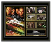 The Fast and The Furious 2001 Signed Limited Edition Framed Memorabilia