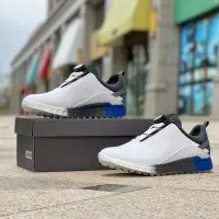 在飛比找Yahoo!奇摩拍賣優惠-~ECCO GOLF S-THREE 高爾夫球鞋 BOA紐扣