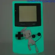 Pokemon Mew Gameboy Color diy handheld housing shell gbc backlit ips crystal gba
