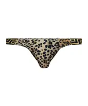 leopard-print bikini bottoms 2,3,4,5 Black