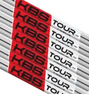 KBS C-Taper Lite Parallel Steel Iron Shafts X-Stiff Flex Set of 7 Shafts 42".370