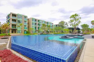 七岩海岸的1臥室公寓 - 28平方公尺/1間專用衛浴Lumpini Park Beach Cha-am คอนโดใหม่ติดหาด