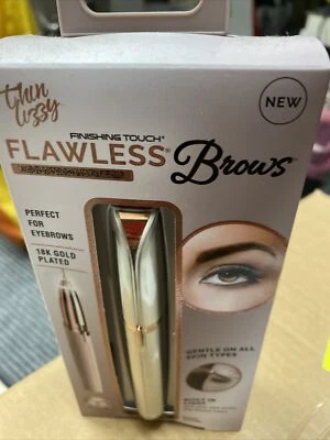 Flawless Brows Facial Hair Remover Electric Eyebrow Trimmer Epilacator led light