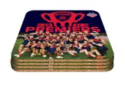 Melbourne Demons AFL Premiers 2021 Image Coasters Set of 4