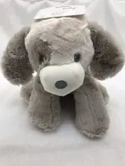 Kellytoy Kelly Baby Puppy Dog Plush Soft Stuffed Sitting 11" Rattle Lovey Toy