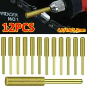 12pc Diamond Chainsaw Sharpener Burr Grinder Chain Saw Drill Bits for Dremel AU