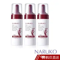 在飛比找蝦皮商城優惠-NARUKO牛爾 紅薏仁健康雪白洗卸慕絲 3入 卸妝淨透白皙