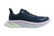 Hoka One One Women's Clifton Edge Running Shoe (Outer Space/Orchid Hush)