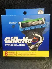 Gillette Proglide power Razor Blade refills New Packs of 8 Cartridges Image Vary