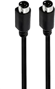 4Pin S Video Cable Gold Plated Plugs Small Din 4 Pin Cord for Camcorders and Home Theater Transfers Video to Monitorings