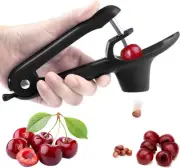 Cherry Pitter, XSCQ Tool Corer Stainless Steel with Lock Design, Saving time and