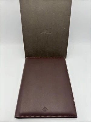Patek Philippe Notebook Cover Dark Brown Leather Men'S Women'S Watches Novelty