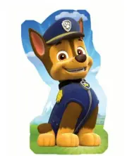 NEW RARE PAW PATROL SHAPED "CHASE" BEACH TOWEL BEACH POOL PARK FUN 34"X58" B14