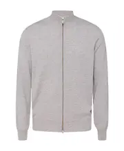zip-up cashmere jumper IT52,IT50,IT54,IT48,IT58 Gray