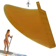 Paddleboard Replacement Fin, Bendable Slide Surfboard Fins Paddle Board Accessories, Wear-Resistant Practical Longboard Fin Surf Accessories for Water Sports Boards