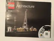 Lego ARCHITECTURE 21044 PARIS FRANCE INSTRUCTION MANUAL ONLY NO BRICKS NEW