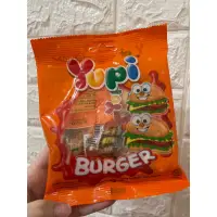 在飛比找蝦皮購物優惠-呦皮 Yupi 漢堡QQ糖 淨重28公克 大人小孩都愛吃經典