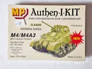 MP Authen-I-Kit M4 Sherman Tank Hull Conversion M4/M4A3 Cat. NO. 20101 1/35 NEW