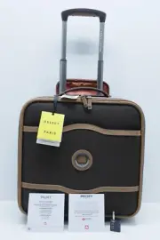 DELSEY Paris Chatelet 2.0 Softside Luggage Lock Under-Seater with 2 Wheels Brown
