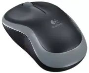 LOGITECH - M185 Wireless Mouse Silver