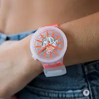 在飛比找Yahoo奇摩購物中心優惠-Swatch BIG BOLD系列手錶 ORANGINJEL