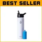 Premium 20oz Water Bottle - BPA-Free Insulated Design Targets 220+ Contaminants