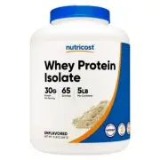 Whey Protein Isolate Powder Strawberry Milkshake 5 Lbs
