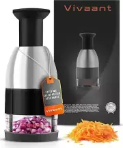 Slap Chop Manual Hand Chopper - Versatile Food Dicer, Vegetable slicer Onion Nut