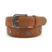Texas Camel Leather Belt