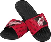 FOCO Men's NHL Team Logo Sport Shower Legacy Slide Flip Flop Sandals