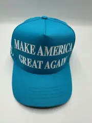 Official Make America Great Again Trump Cali Fame 45-47 Blue Snapback Hat Cap