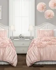 Lush Decor Fashions 2pc Serena Twin XL Comforter Set