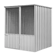 Pinnacle 1.51 x 1.51 x 1.82m Zinc Fowl House