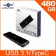 VANTEC 凡達克 480GB USB3.1 外接式SSD(MS-5120-480)